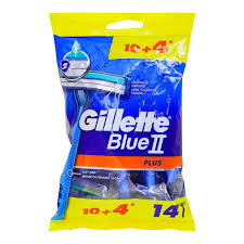 Gillette Blue 2+ Razor 14P Pouch