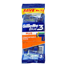 Gillette Blue 3 Razor 8P Pouch
