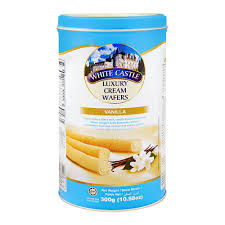 White Castle Luxury Waffers 300g(Vanilla)