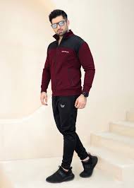 Wearium Track Suit Male Red