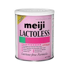 Meiji Lactoless 350G Tin (Pink)