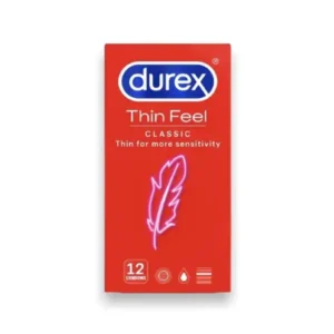 Durex Thin Fell 12 Pcs Red