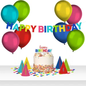 Bday Theme Happy Birthday 100Pcs Ht-17 6972731012130 Pnkg