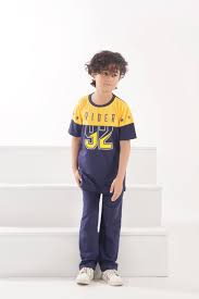 Wearium Track Suit Child Blue Yellow