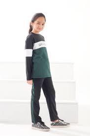 Wearium Track Suit Child Blue Green