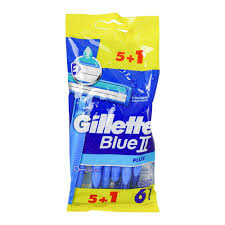 Gillette Blue 2+ Razor 6P Pouch