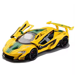 Pull Back Metal Car With Light/Sound 1:22 Mclaren P1 G