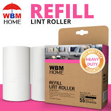 Wbm Lint Roller Refill 2Pcs
