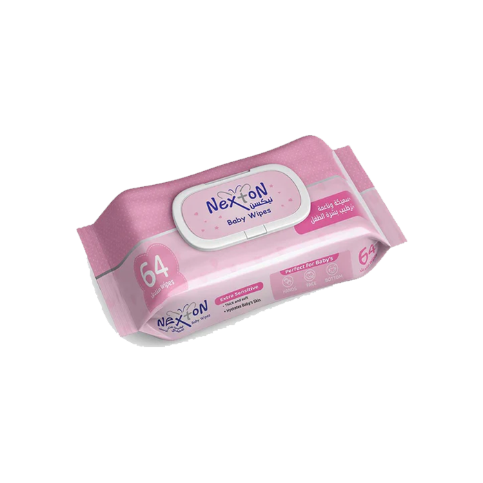 Nexton Baby Wipes Extra Sensitive 64Pcs