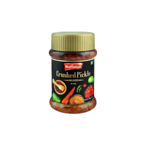 National Crushed Pickle Mix In Oil 390g