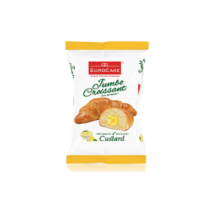 Euro Cake Jumbo Croissant Custard 50g