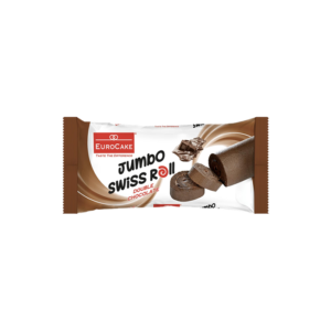 Euro Cake Jumbo Swiss Roll Double Chocolate 50g