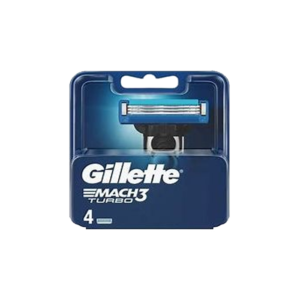Gillette Mach3 Turbo Blade 4Pcs