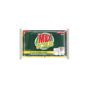 Max Scrub Grease Cutting Sponge 2In1