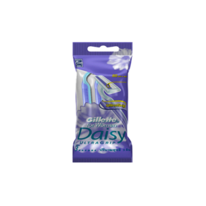 Gillette Daisy Razor 3P Pouch Purple