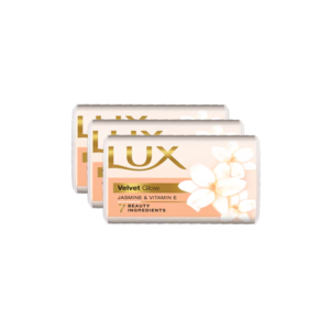 Lux Soap Velvet Glow 3x128g