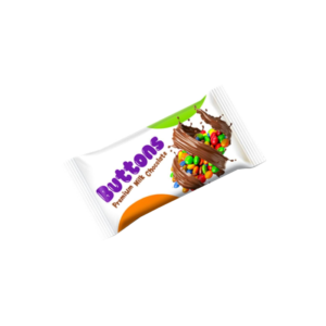 Candyland Button Premium Milk Chocolate(12Pcs)